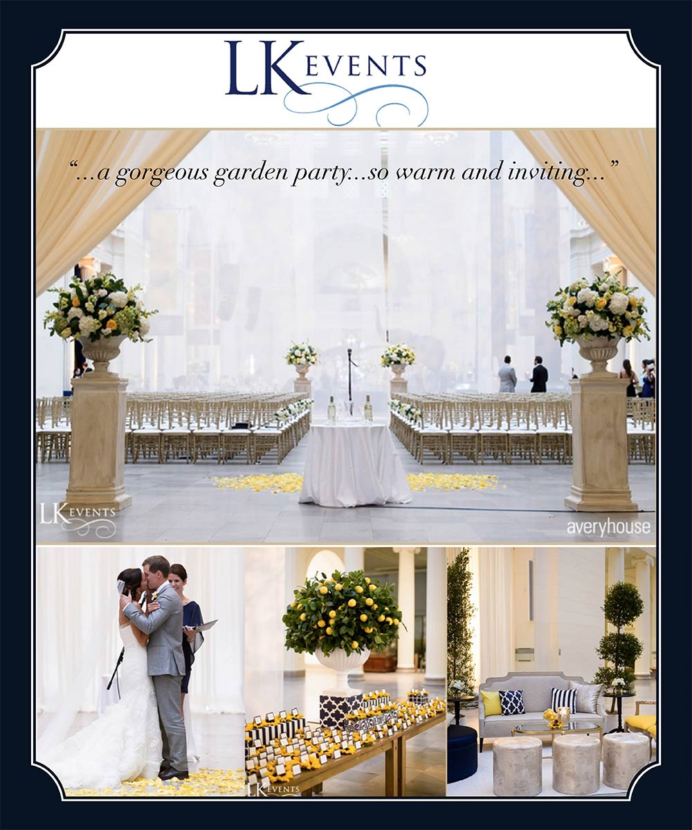 HMR Designs and LK Events at Field Museum Wedding