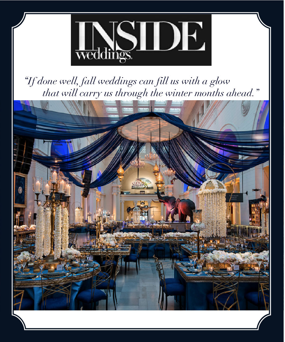 HMR Designs featured in Inside Weddings Expert Advice